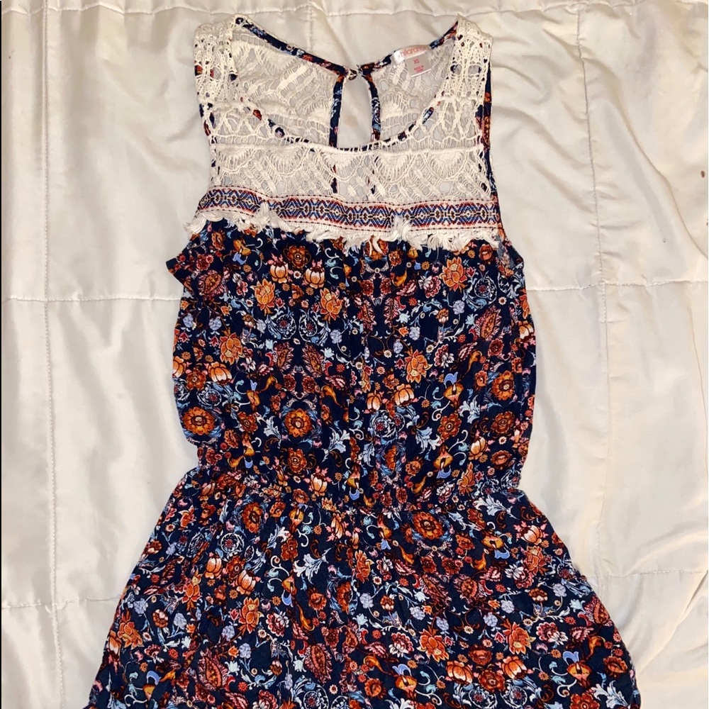 Floral romper